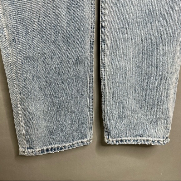 Ksubi Jeans Nine O Lucky Star High Rise Slim Staight Ankle Cropped Medium Wash - Picture 7 of 12